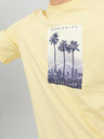 Jack & Jones Hellgelbes Jack & Jones Splash T-Shirt für Herren