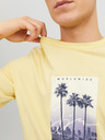 Jack & Jones Hellgelbes Jack & Jones Splash T-Shirt für Herren