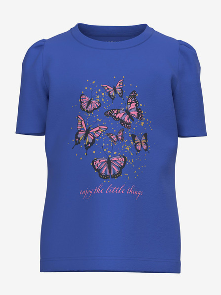 name it Blaues Mädchen-Shirt name it Kate