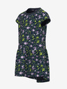 name it Dunkelblaues geblümtes name it Vigga Kleid für Mädchen
