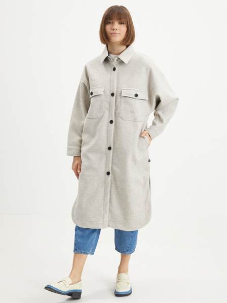 Picture Hellgraue Damen Longshirt Jacke Bild Sotola