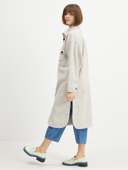 Picture Hellgraue Damen Longshirt Jacke Bild Sotola