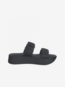 Tamaris Schwarze Lederpantoffeln Tamaris