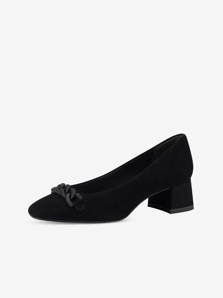 Tamaris Schwarze Damenpumps aus Wildleder Tamaris