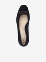 Tamaris Schwarze Damenpumps aus Wildleder Tamaris