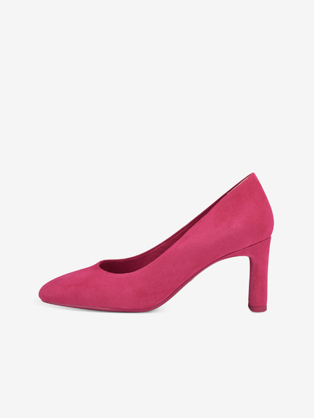 Tamaris Dunkelrosa Damen-Pumps aus Wildleder Tamaris