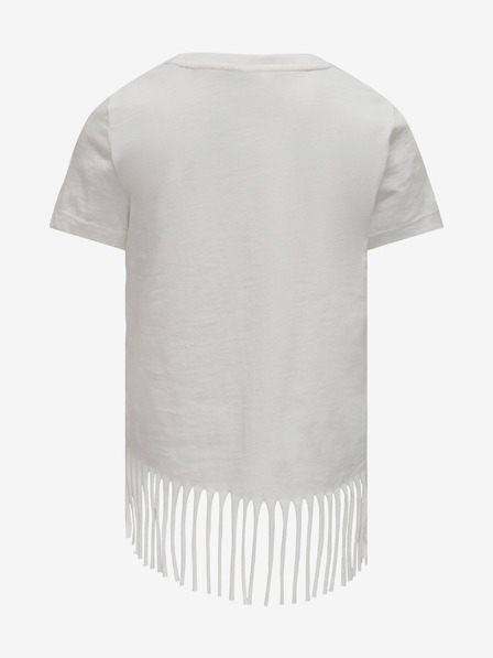 ONLY Weißes Mädchen-T-Shirt ONLY Alison