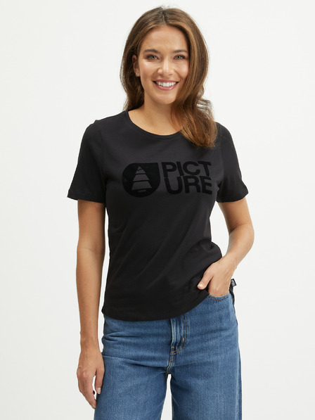 Picture Schwarzes Frauen-T-Shirt Shirt Bild