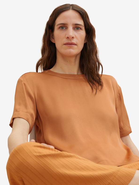 Tom Tailor Tom Tailor Braun Damenbluse