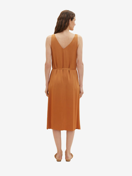Tom Tailor Braunes Tom Tailor Damen Midi Hemd