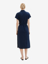 Tom Tailor Tom Tailor Dunkelblaues Damenhemd Midikleid