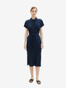 Tom Tailor Tom Tailor Dunkelblaues Damenhemd Midikleid