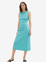 Tom Tailor Türkisfarbenes Damen Tom Tailor Midikleid