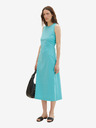 Tom Tailor Türkisfarbenes Damen Tom Tailor Midikleid