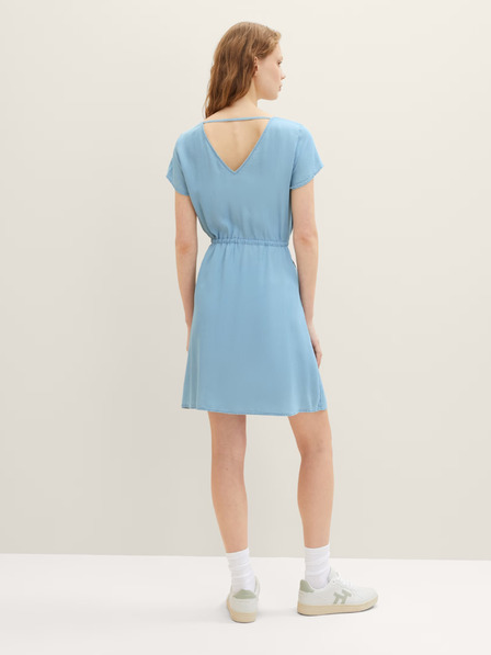 Tom Tailor Denim Hellblaues Damen Tom Tailor Denim Kleid