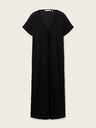 Tom Tailor Denim Schwarze lange Damen Strickjacke Tom Tailor Denim