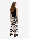 Tom Tailor Schwarz- und cremefarbene gemusterte Damenhose Tom Tailor