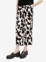 Tom Tailor Schwarz- und cremefarbene gemusterte Damenhose Tom Tailor