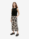 Tom Tailor Schwarz- und cremefarbene gemusterte Damenhose Tom Tailor