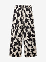 Tom Tailor Schwarz- und cremefarbene gemusterte Damenhose Tom Tailor