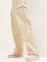 Tom Tailor Denim Beigefarbene Damenhose mit Taschen Tom Tailor Denim