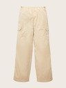 Tom Tailor Denim Beigefarbene Damenhose mit Taschen Tom Tailor Denim
