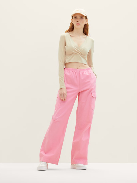 Tom Tailor Denim Rosa Damen-Taschenhose Tom Tailor Denim