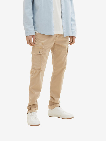 Tom Tailor Tom Tailor Beige Herrenshorts mit Taschen