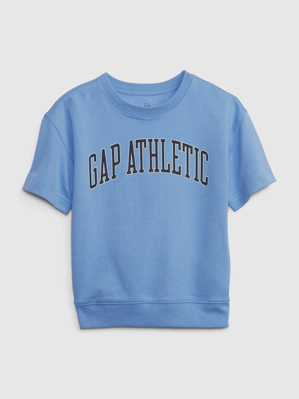 GAP Baby Sweatshirt mit kurzen Ärmeln GAP Athletic