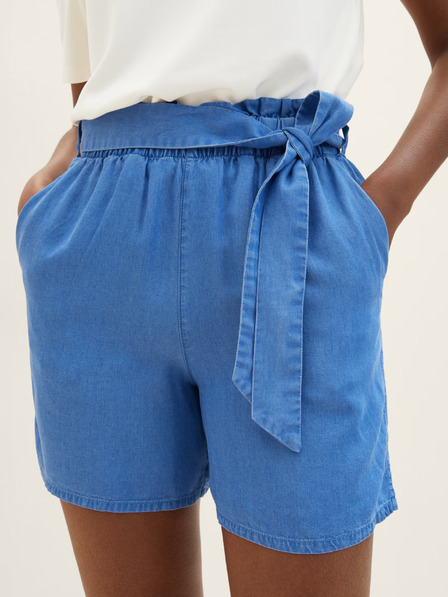 Tom Tailor Denim Blaue Damen Shorts Tom Tailor Denim