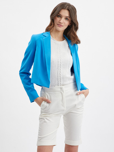 Orsay Blaues Damen Cropped Sakko ORSAY