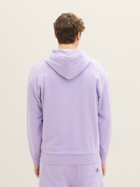 Tom Tailor Denim Hellvioletter Tom Tailor Denim-Kapuzenpullover für Herren