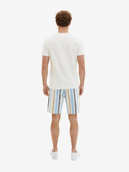 Tom Tailor Tom Tailor Herren Shorts weiß und blau gestreift