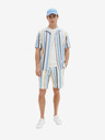 Tom Tailor Tom Tailor Herren Shorts weiß und blau gestreift