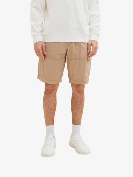 Tom Tailor Hellbraune Herren-Shorts von Tom Tailor mit Taschen