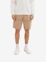Tom Tailor Hellbraune Herren-Shorts von Tom Tailor mit Taschen