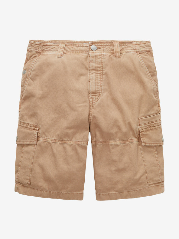 Tom Tailor Hellbraune Herren-Shorts von Tom Tailor mit Taschen