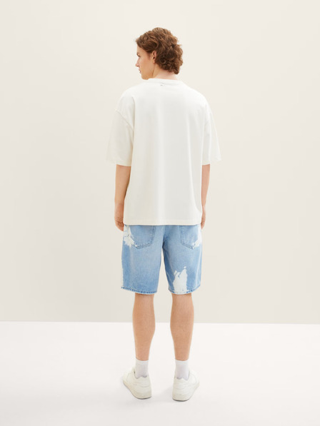 Tom Tailor Denim Hellblaue Herren Denim Shorts Tom Tailor Denim