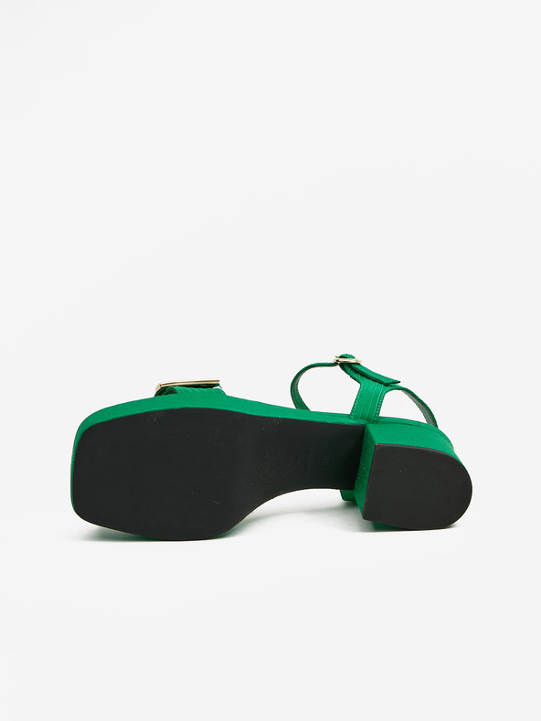 Love Moschino Grüne Damen-Sandalen von Love Moschino