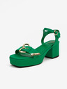 Love Moschino Grüne Damen-Sandalen von Love Moschino