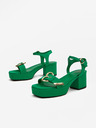Love Moschino Grüne Damen-Sandalen von Love Moschino