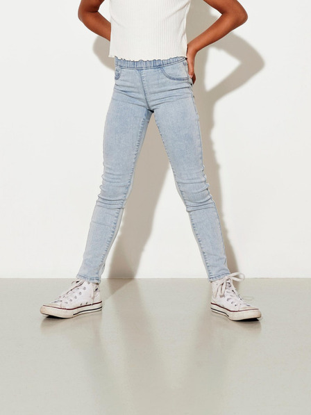 ONLY Hellblaue Skinny-Fit-Jeans für Mädchen ONLY Rain