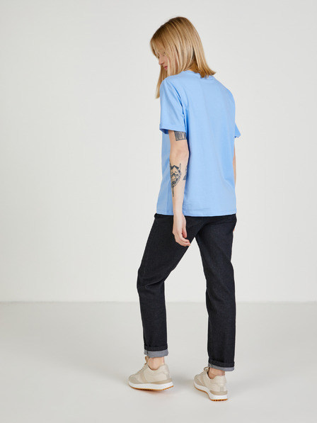 Pieces Hellblaues Pieces Ria-T-Shirt