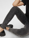 Pieces Dunkelgraue Skinny Fit Jeans Pieces Delly