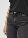 Pieces Dunkelgraue Skinny Fit Jeans Pieces Delly