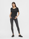 Pieces Dunkelgraue Skinny Fit Jeans Pieces Delly