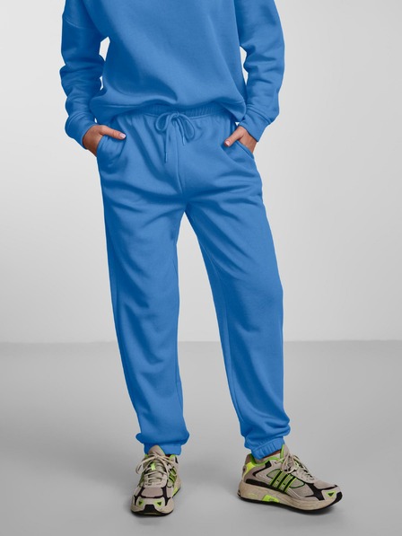 Pieces Dunkelblaue Basic-Sweatpants Pieces Chilli