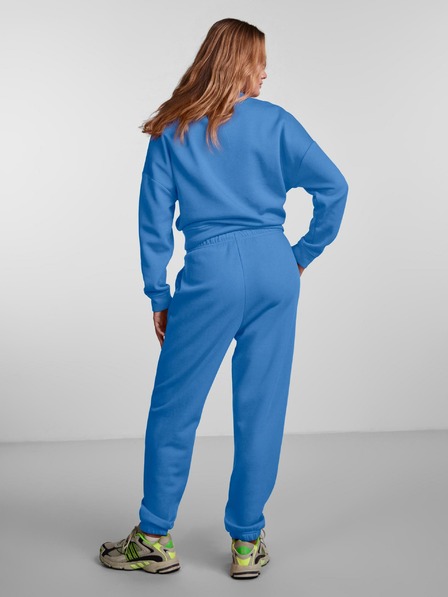Pieces Dunkelblaue Basic-Sweatpants Pieces Chilli