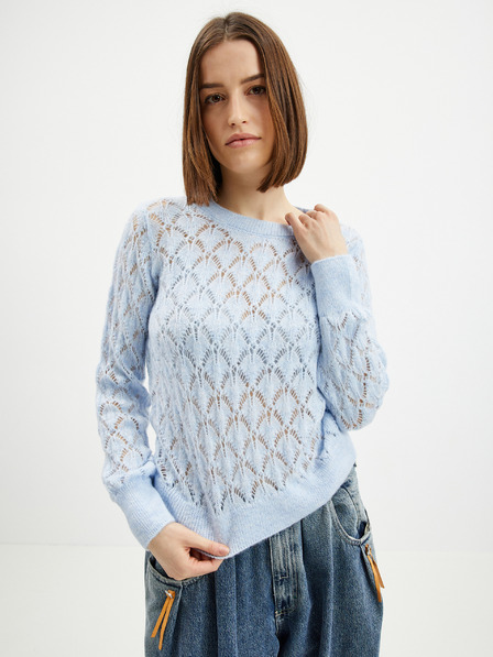 Jacqueline de Yong Hellblauer Damenpullover JDY Letty