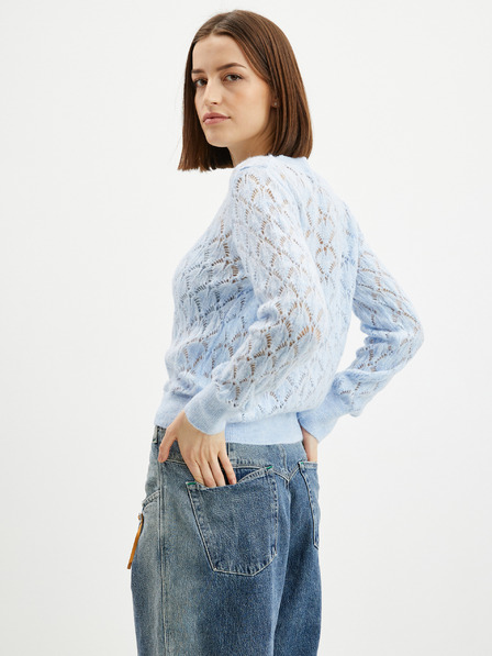 Jacqueline de Yong Hellblauer Damenpullover JDY Letty